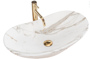 Umywalka nablatowa Rea Royal 60 Lava Mat - dodatkowo 5% rabatu na kod REA5