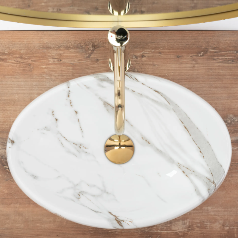 Umywalka nablatowa Linda Lava