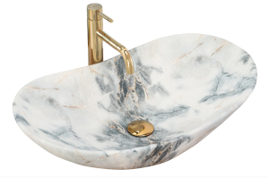 Umywalka nablatowa Rea Royal 60 Granit Mat - dodatkowo 5% rabatu na kod REA5