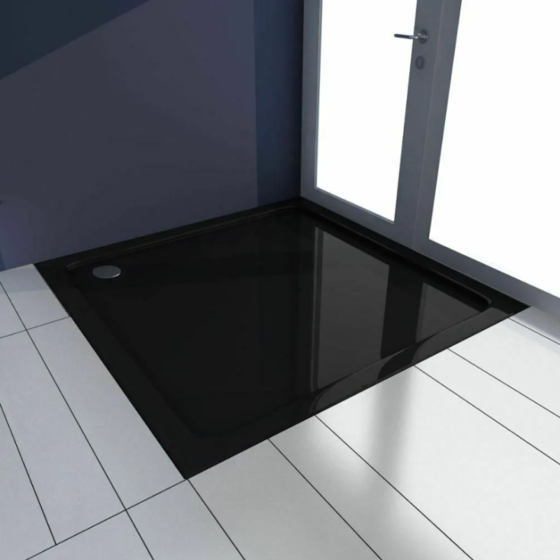 Brodzik prysznicowy akrylowy Rea Savoy Black 90x90