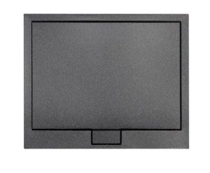 Brodzik prostokątny Besco Axim Ultraslim 100 x 90 cm czarny - dodatkowo 5% RABATU na kod  BESCO5