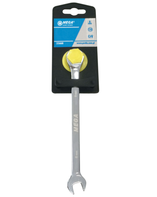 Klucz oczkowo-płaski MEGA