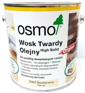 Osmo Wosk Twardy Olejny Półmat 0,75l  
