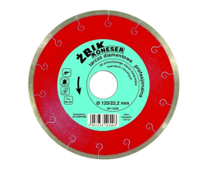 Tarcza diamentowa Żbik Koneser 125x22,2 mm IN CORPORE