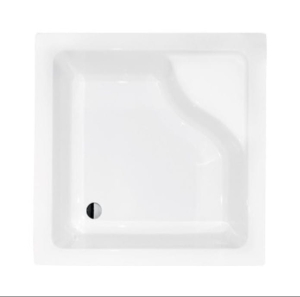 Brodzik kwadratowy Besco Igor 90 x 90 cm - DODATKOWO 5% RABATU NA KOD BESCO5 