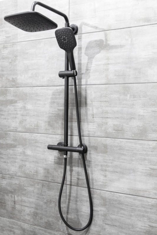 Zestaw natryskowy Loge Vesuvio BL z baterią termostatyczną