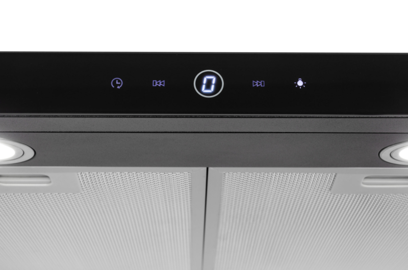 Okap kuchenny podszafkowy FOCUS Modo 50 Czarny