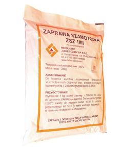 Zaprawa szamotowa 25 kg TABEX-OZMO