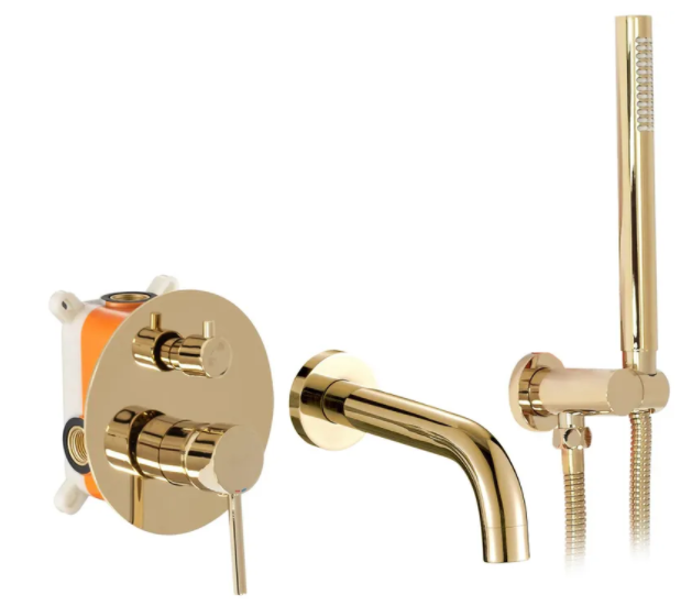 Zestaw wannowy Rea Lungo L. Gold