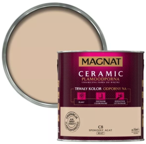Farba ceramiczna Magnat Ceramic spokojny agat C8 2.5L 