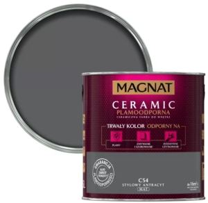 Farba ceramiczna Magnat Ceramic stylowy antracyt C54 5L