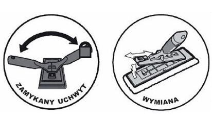 Aplikator produktów do drewna 23 cm ANZA