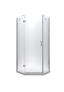 Kabina prysznicowa Besco Viva pięciokątna 90 lewa - dodatkowo 5% RABATU na kod  BESCO5