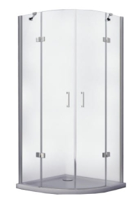 Kabina prysznicowa Besco Viva półokrągła 80x80x195 - dodatkowo 5% RABATU na kod  BESCO5