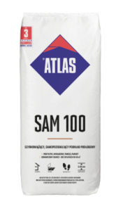 Podkład podłogowy samopoziomujący ATLAS SAM 100 (5-30 mm) 25 kg