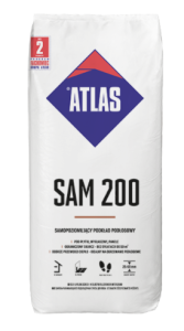 Podkład podłogowy samopoziomujący ATLAS SAM 200 (25-60 mm) 25 kg