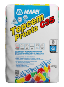 Posadzka cementowa Mapei Topcem Pronto C-35  25 kg  