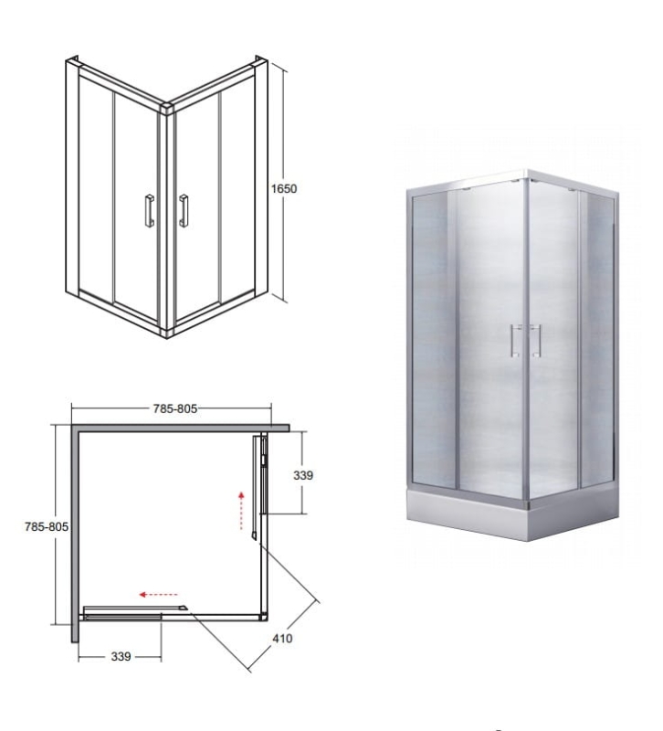 Kabina Modern 80 kwadrat