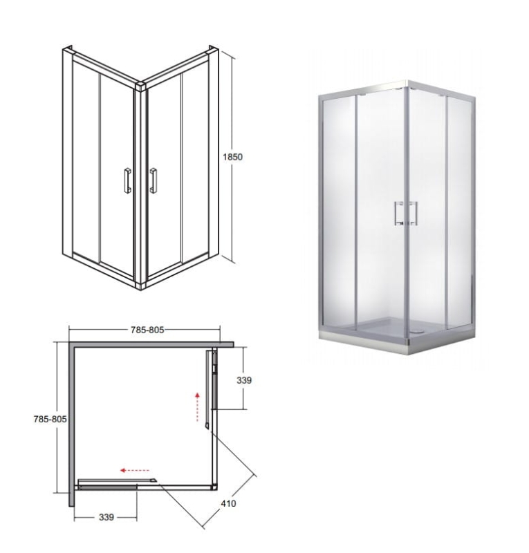 Kabina Modern 80 kwadrat