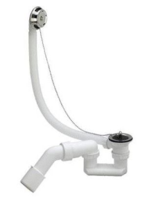 Syfon wannowy z korkiem Viega 703127