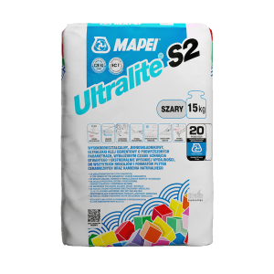 Mapei Ultralite S2 szary 15kg,  klej odkształcalny