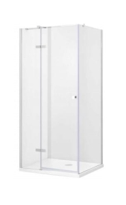 Kabina prysznicowa kwadratowa Besco Pixa 90x90x195 lewa - dodatkowo 5% RABATU na kod  BESCO5