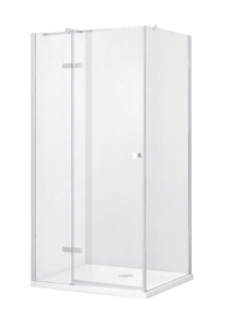 Kabina prysznicowa prostokątna Besco Pixa 100x80 lewa - dodatkowo 5% RABATU na kod  BESCO5