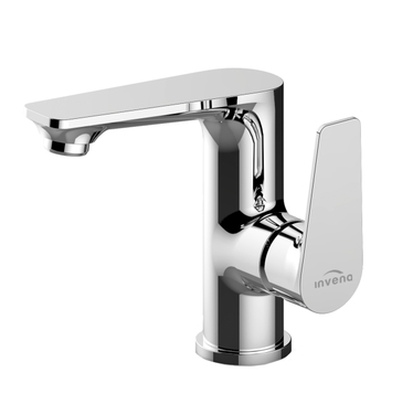 Bateria umywalkowa z mieszaczem bocznym Invena Dokos chrom BU-19-0B1-V