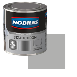Nobiles Stalochron farba na rdzę SZARY JASNY 650ml