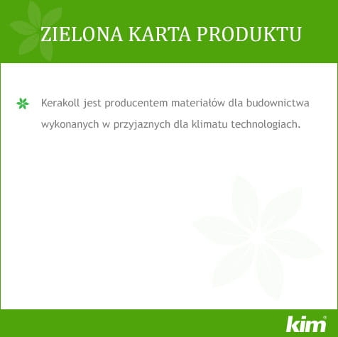 Zielona Karta gąbka celulozowa Kerakoll