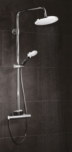 Zestaw natryskowy z termostatem Palazzani chrom 96222110