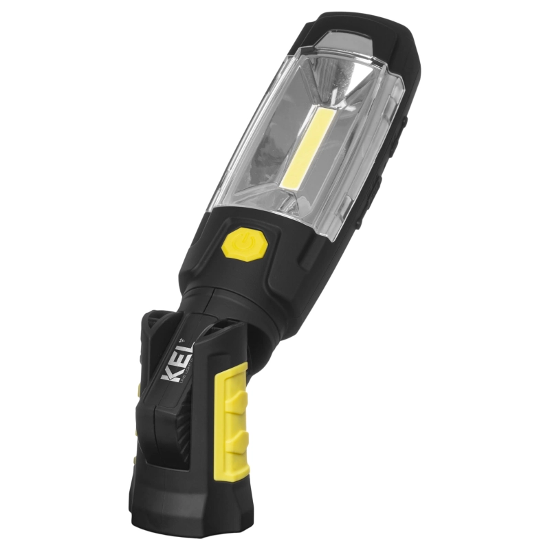 Latarka warsztatowa akumulatorowa 3W z powerbankiem LW-1PBR KEL Plastrol