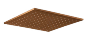 Deszczownica kwadratowa 300mm Palazzani Copper 9926A934