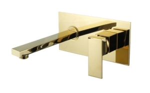 Bateria umywalkowa podtynkowa Cedi - BJJ340G - Gold