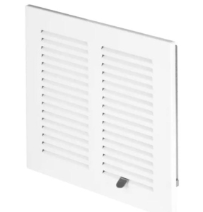 Kratka wentylacyjna metalowa AWENTA VELITE biała 14x14, MVZ2B