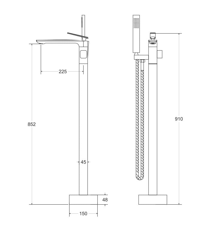 Bateria wannowa Aspira