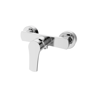 Bateria Natryskowa Fogo Ścienna bez natrysku chrom