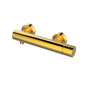 Bateria natryskowa Sea-Horse Ove Gold ścienna złota