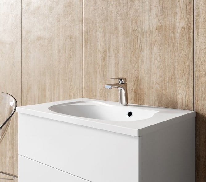 Bateria umywalkowa Flat bez korka