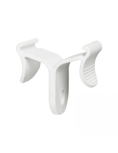 Wieszak zaciskowy do sufitów podwieszanych + haczyk typu S