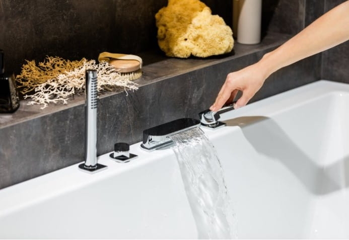 Bateria wannowa 4-otw Ravak Chrome