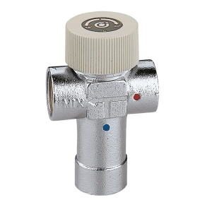 Regulowany termostatyczny zawór mieszający Caleffi 520 1″ 520630 
