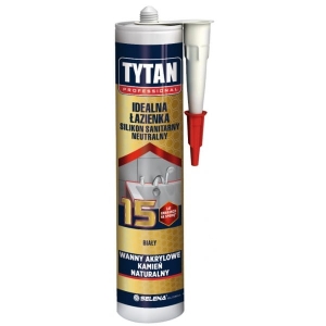 Silikon Tytan Idealna Łazienka biały 280 ml 