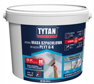 Masa szpachlowa do płyt gipsowo kartonowych TYTAN G-K, 10 kg
