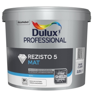Dulux Professional REZISTO 5 MAT baza clear 2,03l