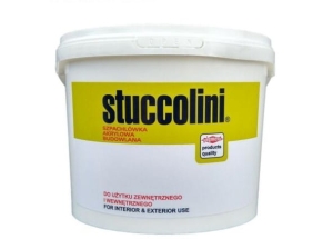 Masa szpachlowa akrylowa Pigment Stuccolini biała 5kg