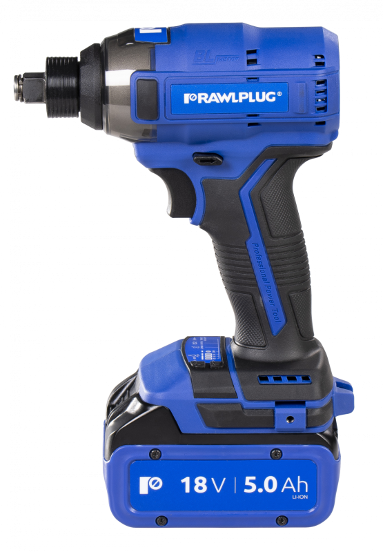 Akumulatorowa zakrętarka udarowa Rawlplug
