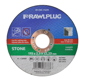 Ściernica korundowa do cięcia kamienia RT-CDS-115/25 115 mm