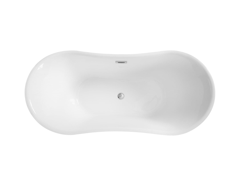 Wanna Wolnostojąca Besco Amber 170 chrom