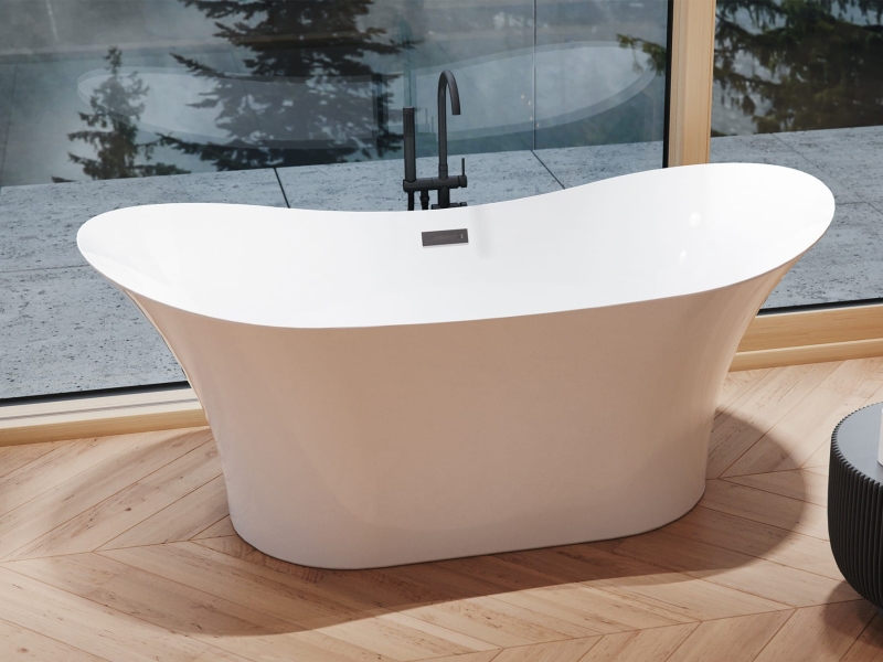 Wanna Wolnostojąca Besco Amber 170 chrom